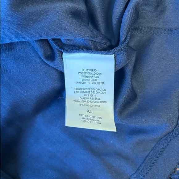 Jolt Blue Asymmetrical Ruffled Sundress - Picture 4 of 4